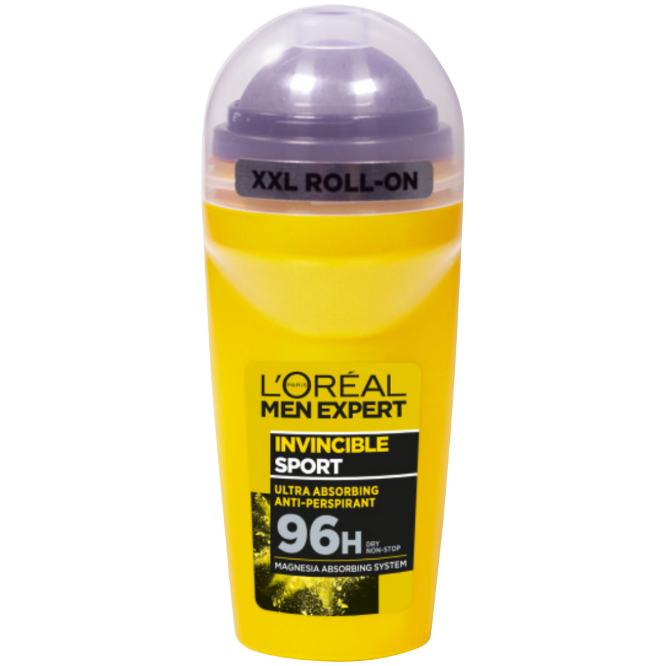 L'Oréal Paris Men Expert Invincible Sport шариковый дезодорант для мужчин, 50 мл - фото