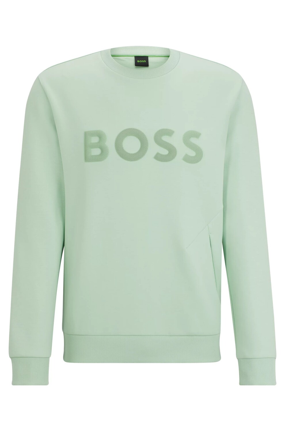 

Свитшот Boss 3d-molded Logo, светло-зеленый