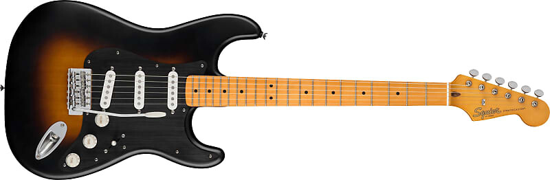 

Fender Squier 40th Anniversary Stratocaster, Vintage Edition, Satin Wide Sunburst SQ40STRATMNAHWBAPGSW2TS