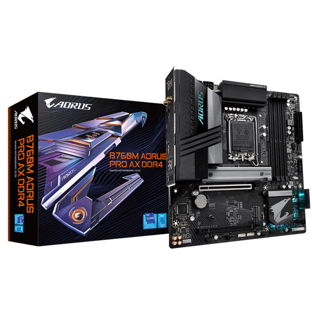 

Материнская плата Gigabyte B760M AORUS PRO AX DDR4