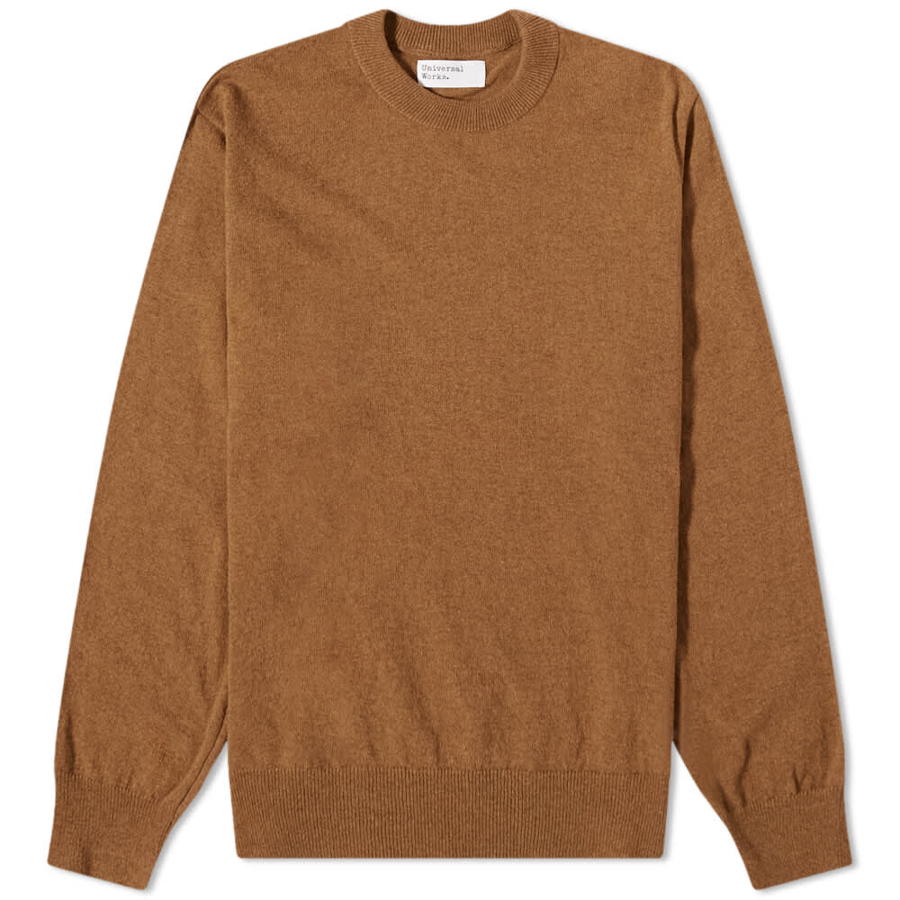 

Джемпер Universal Works Recycled Wool Crew Knit, Коричневый