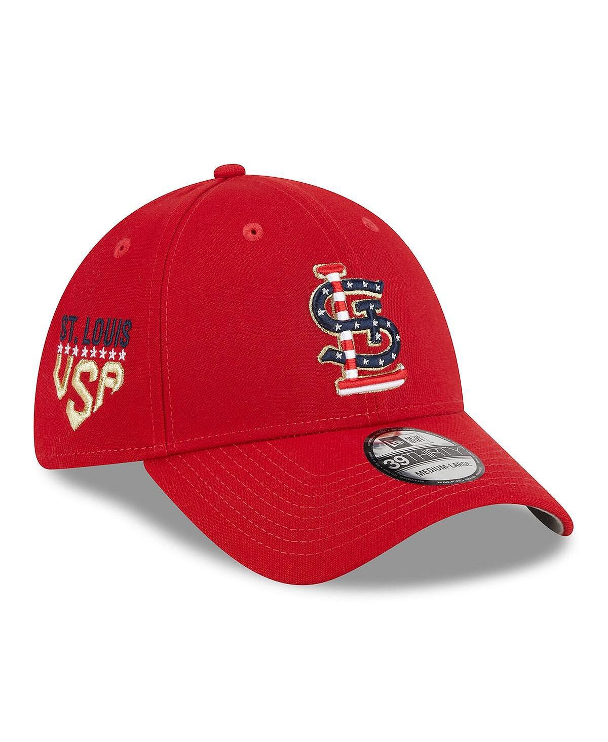 

Мужская красная шляпа St. Louis Cardinals 4 июля 39THIRTY Flex Fit. New Era