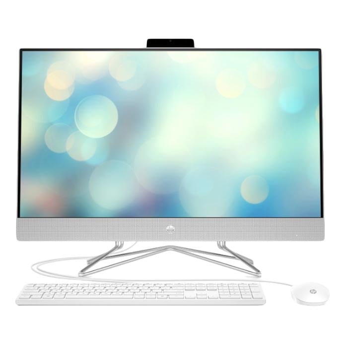 Моноблок HP Bundle AIO 27-DP1013N, 27″, 8Гб/1Тб, i7-1165G7, серебряный, английская клавиатура - фото