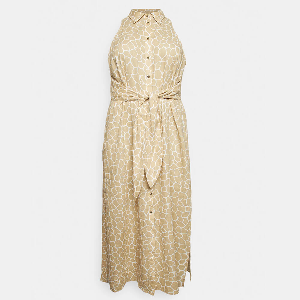 

Платье MICHAEL Michael Kors Sleeveless Maxi Tie, хаки