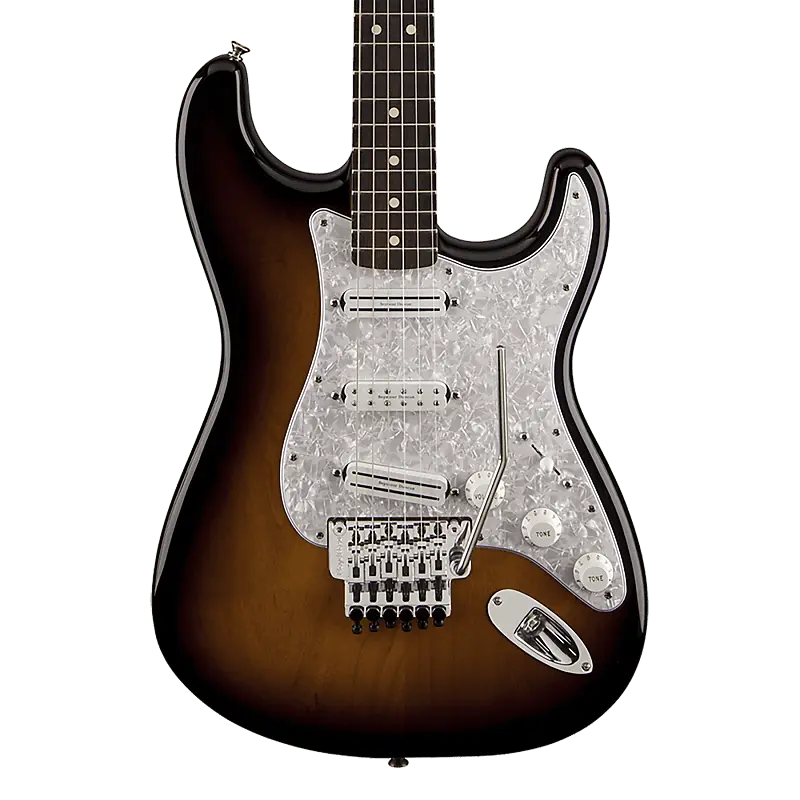 

Fender Dave Murray Stratocaster - Накладка на гриф из палисандра, 2 цвета Sunburst
