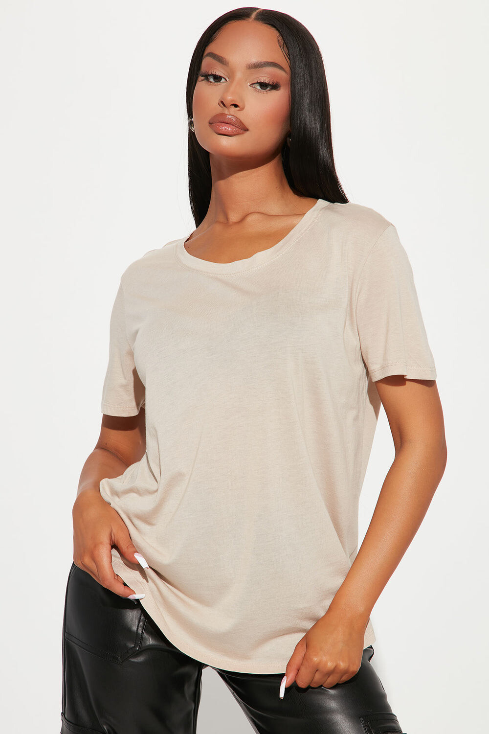 

Футболка Fashion Nova 74013, серо-коричневый