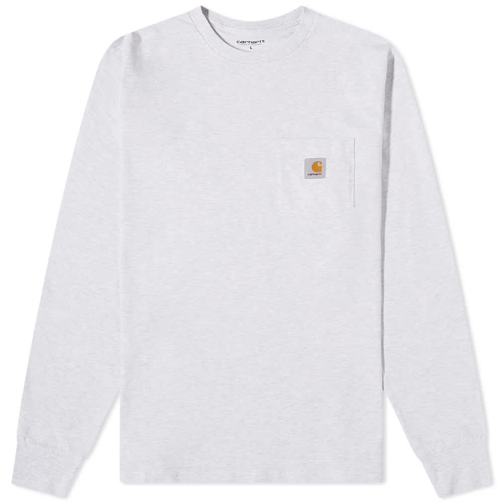 

Футболка Carhartt WIP Long Sleeve Pocket Tee, Серый