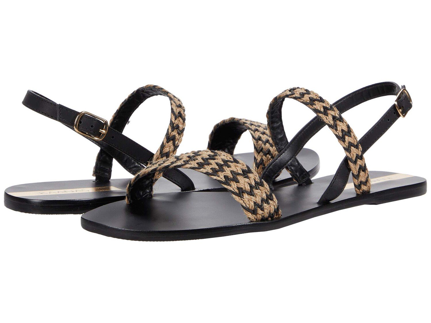 

Сандалии KAANAS, Valadares Braided Yute Sandal