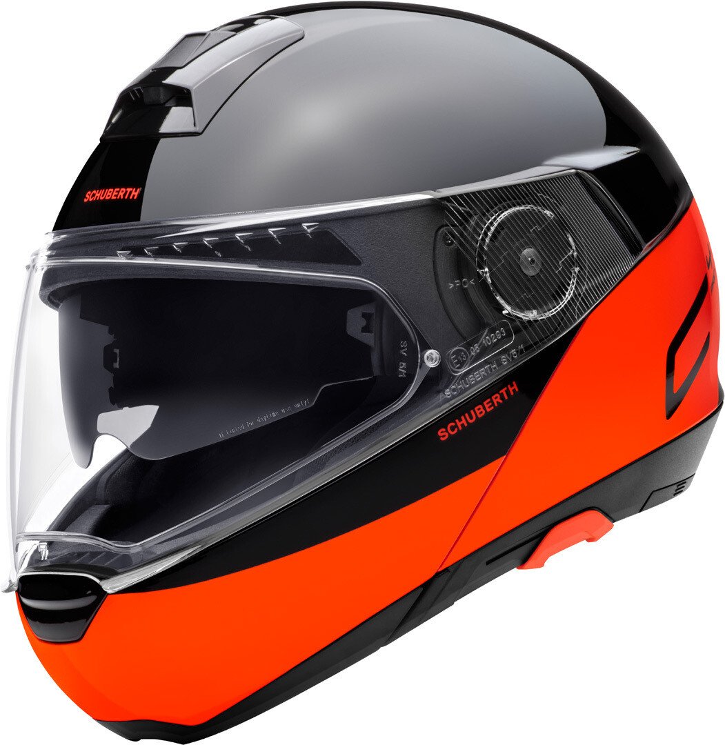 

Schuberth C4 Pro Swipe шлем, черный/оранжевый