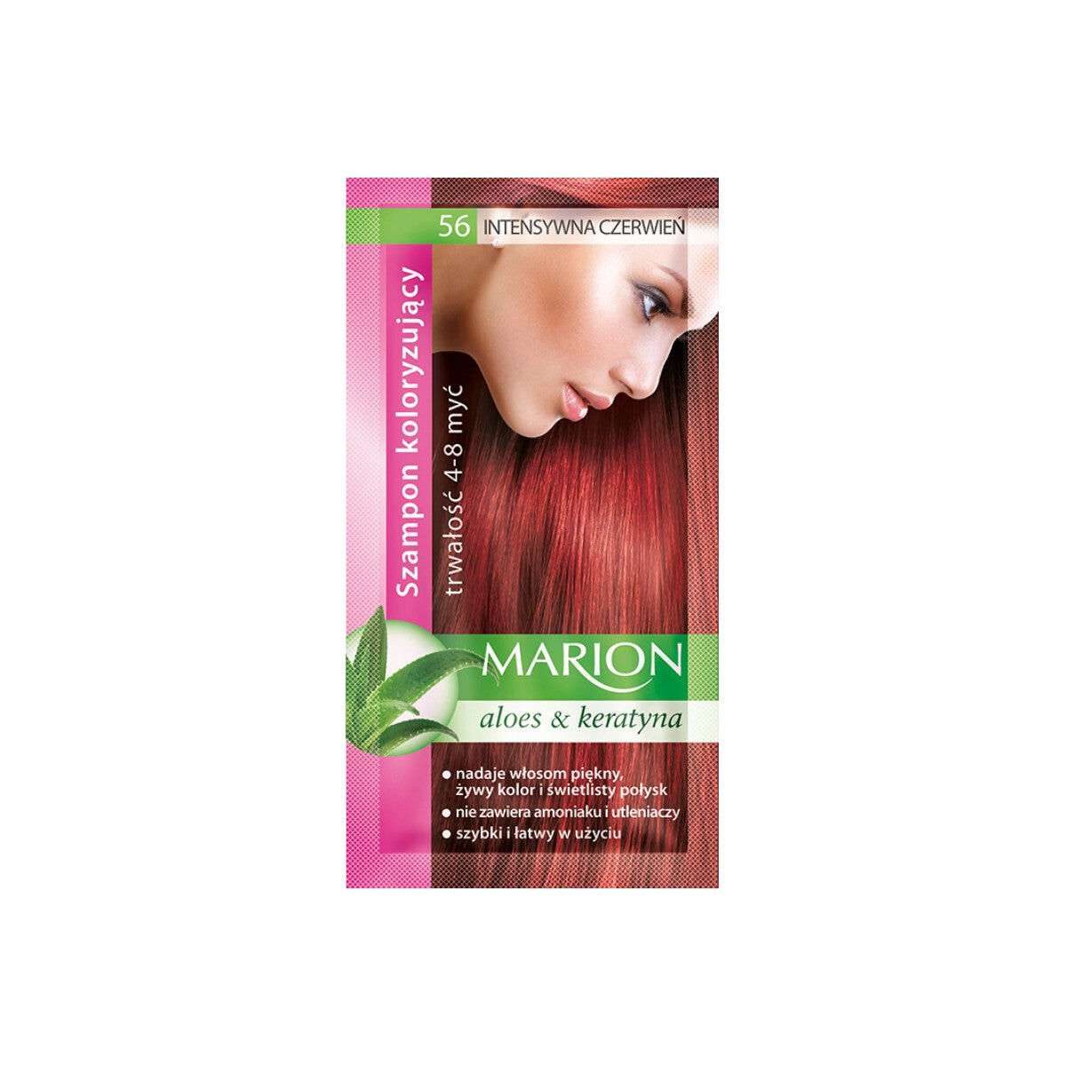

Marion Оттеночный шампунь 4-8 стирок 56 Intense Red 40мл