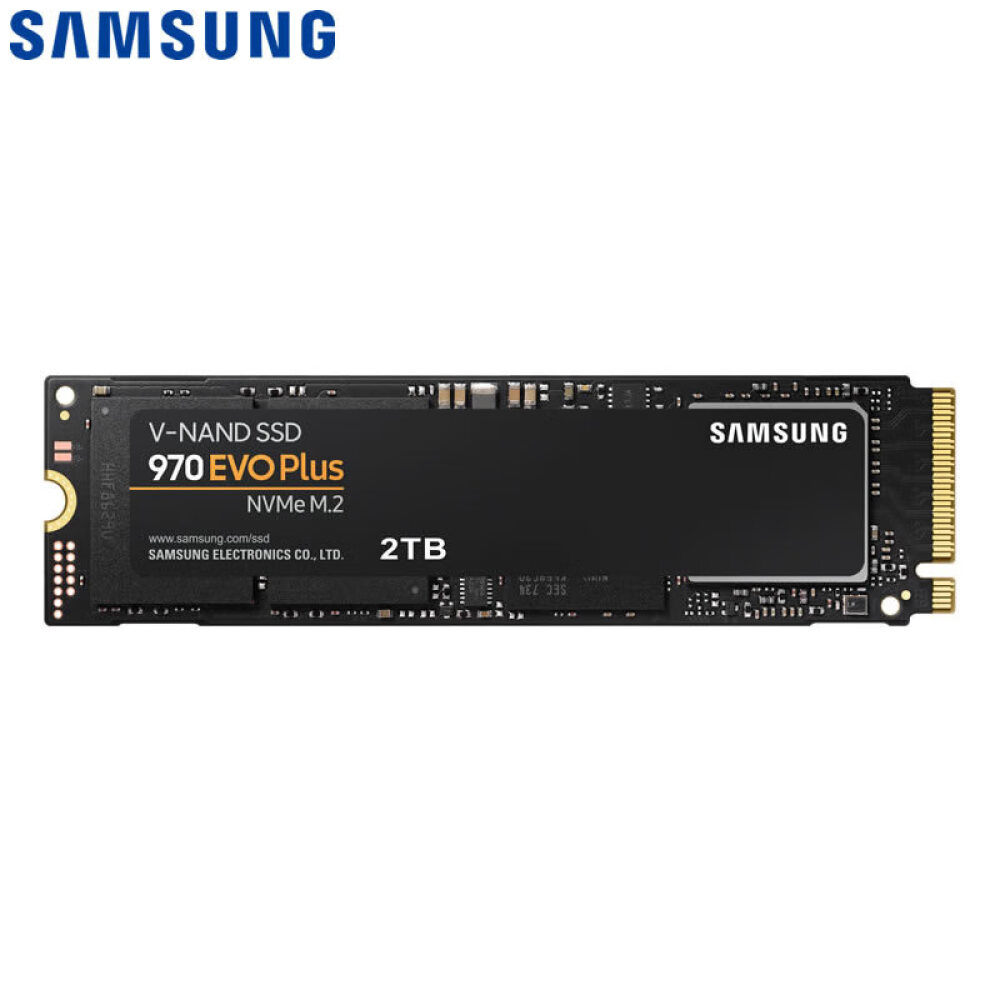 SSD-накопитель Samsung 970 EVO Plus 2ТБ (MZ-V7S2T0BW) накопитель ssd samsung mz v7s2t0bw 970 evo plus m 2 2280 2тб pci ex4
