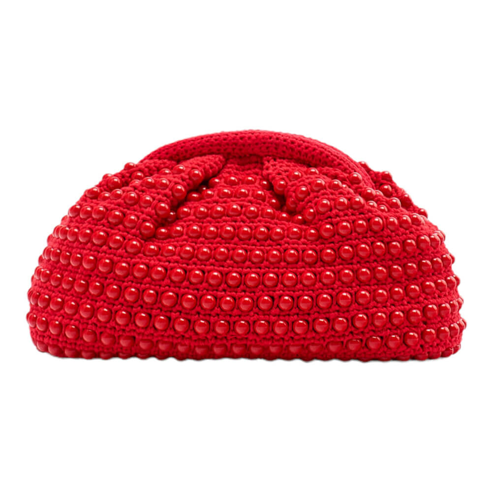 

Сумка Zara Beaded Crochet, красный