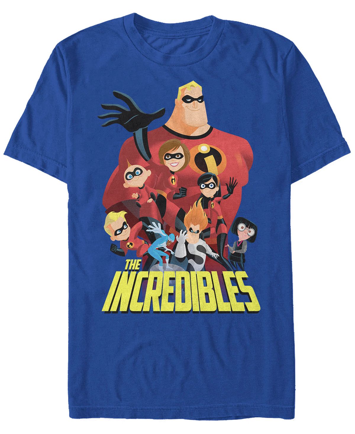 Мужская футболка с коротким рукавом disney pixar incredibles group shot Fifth Sun