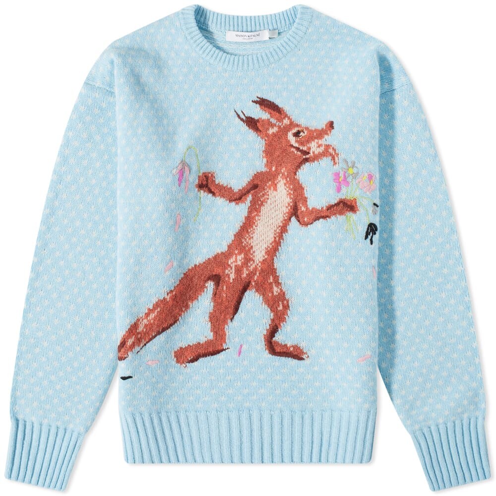 

Джемпер Maison Kitsune x Olympia Le Tan Flower Fox Crew Knit