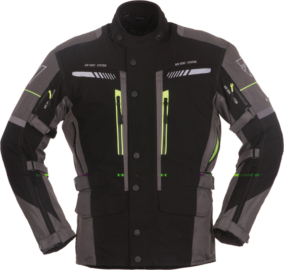 Куртка Modeka Winslow мотоциклетная текстильная, черный/темно-серый
