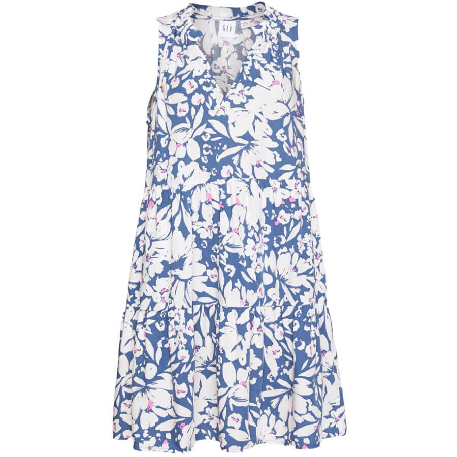 

Платье GAP Petite Swing, синий