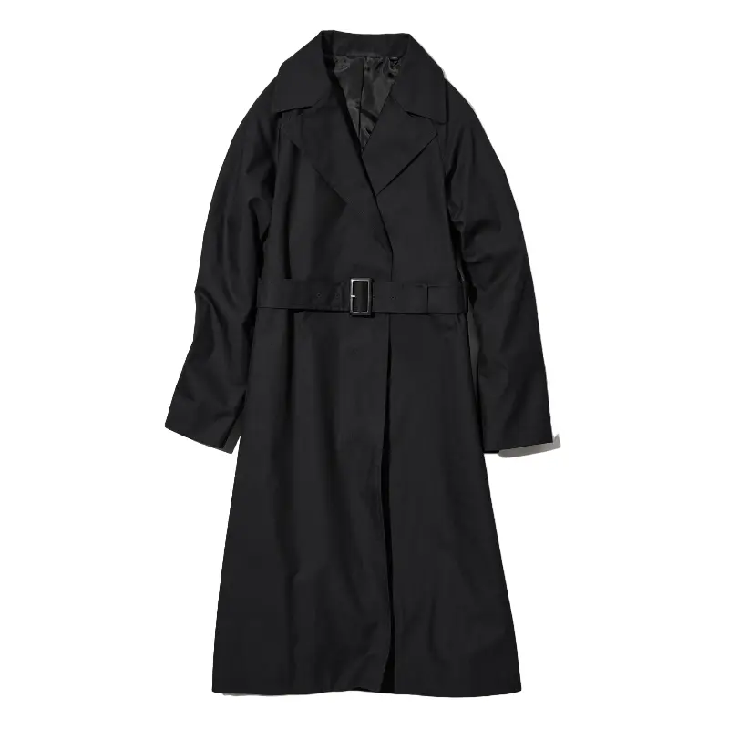 

Тренч Uniqlo, черный