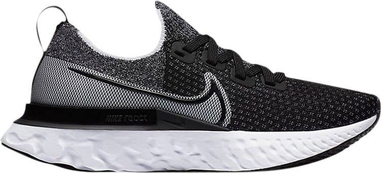 

Кроссовки Nike Wmns React Infinity Run Flyknit 'Black White', черный