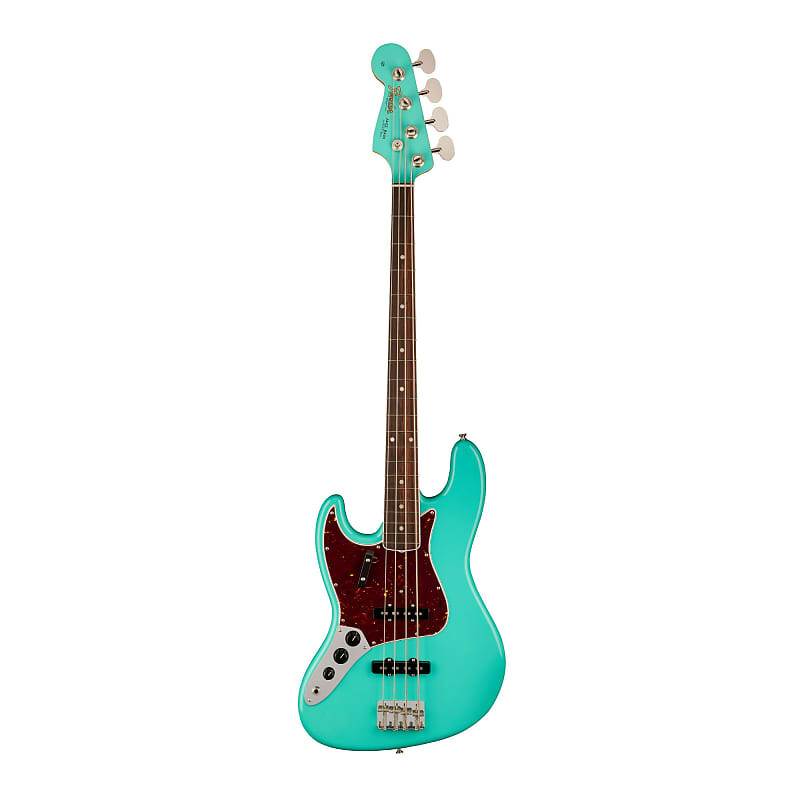 

Fender American Vintage II 1966 4-струнная джазовая бас-гитара (левша, цвет морской пены) Fender American Vintage II 1966 4-String Jazz Bass Guitar (Left-Handed, Green)