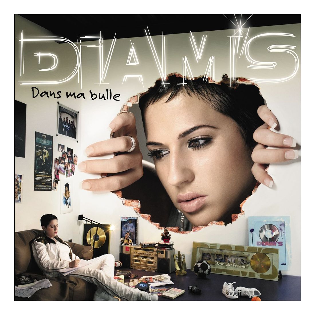 цена CD диск Dans Ma Bulle (2 Discs) | Diam's