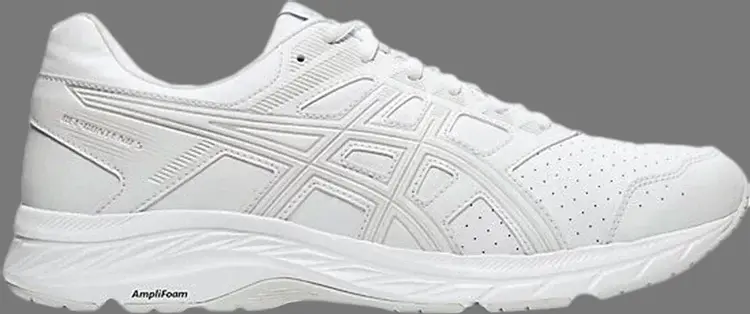 

Кроссовки gel contend 5 sl 'white' Asics, белый
