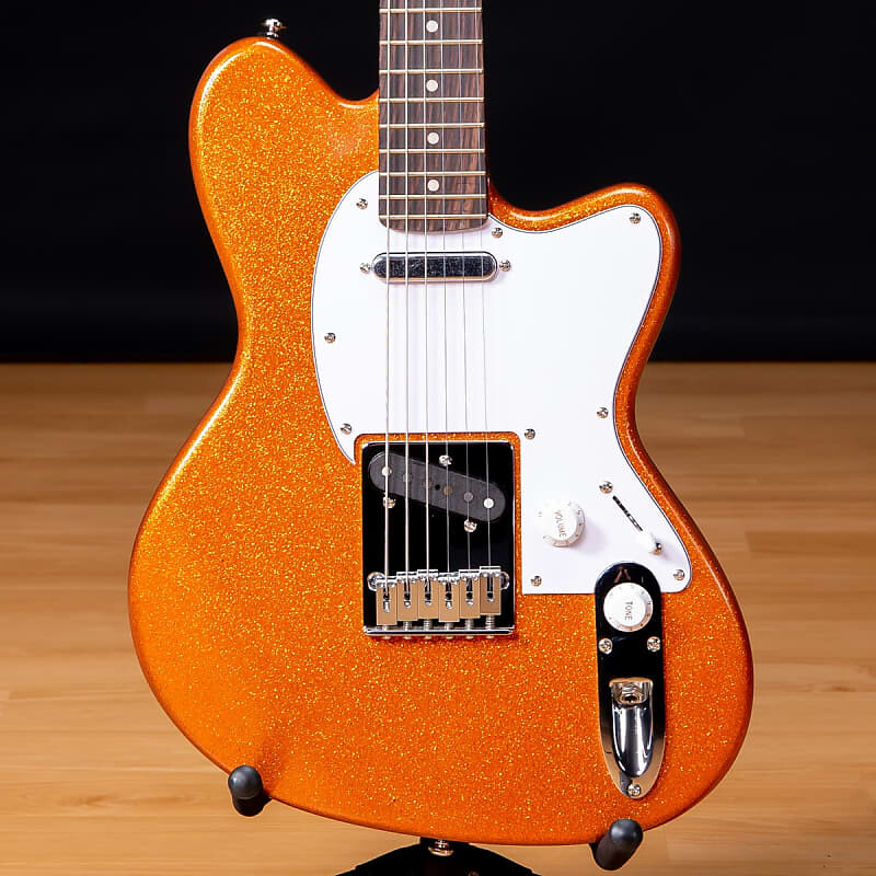 

Электрогитара IBANEZ YY20 Yvette Young Signature - Orange Cream Sparkle SN 220414053