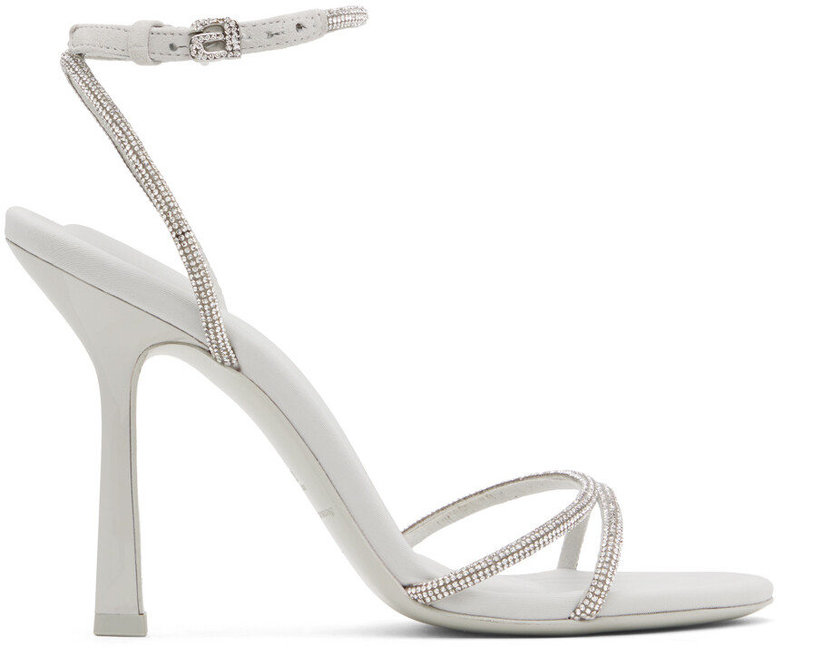 

Серые босоножки на каблуке Dahlia 105 Alexander Wang