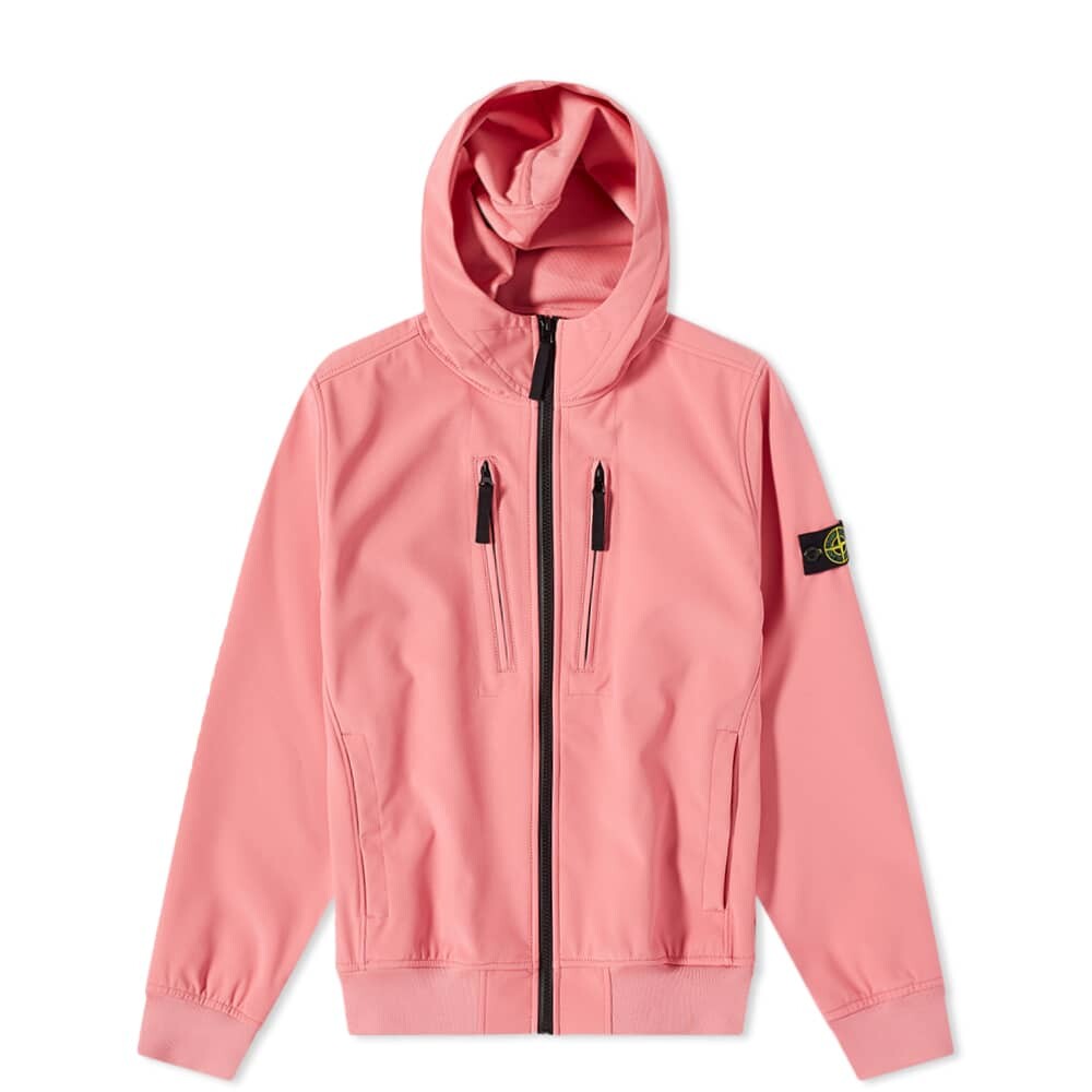 

Куртка Soft Shell с капюшоном Stone Island Junior