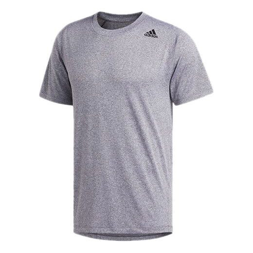 

Футболка Adidas Sports Round Neck Short Sleeve White Purple, Белый