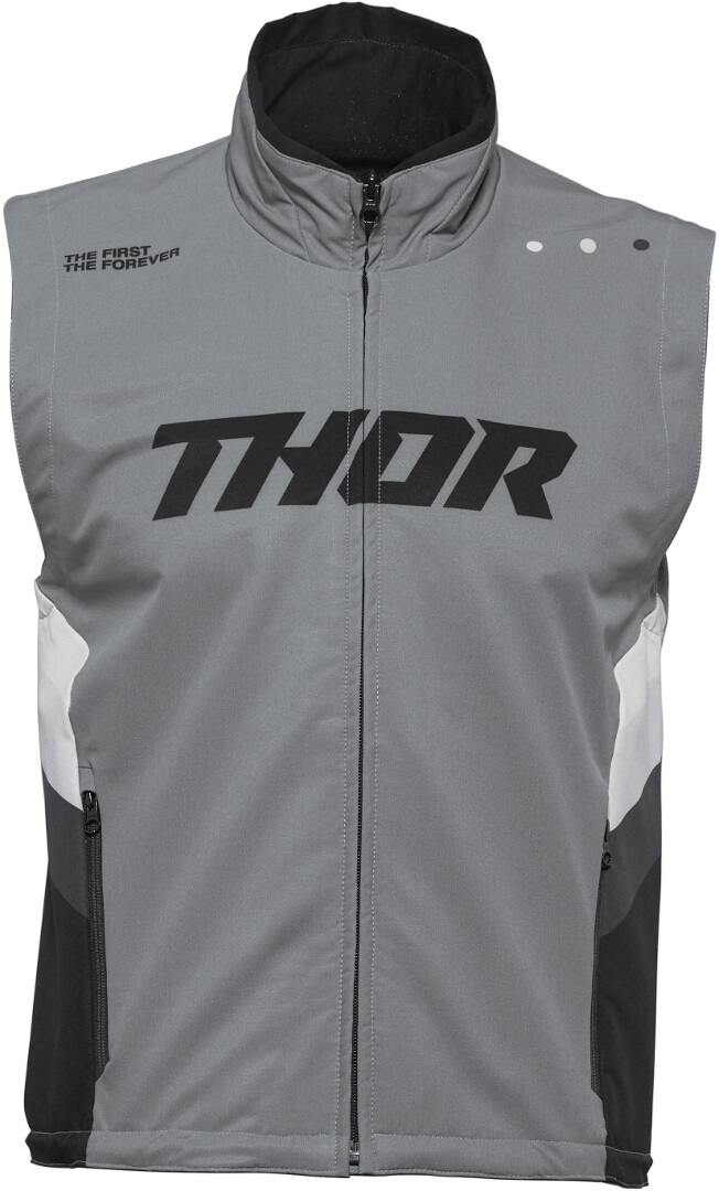 Жилет Thor Warm Up Vest для мотокросса, серый/черный