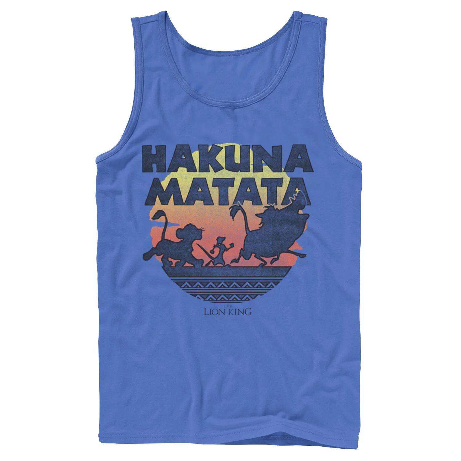 

Мужская майка с портретом Disney The Lion King Hakuna Mata Licensed Character
