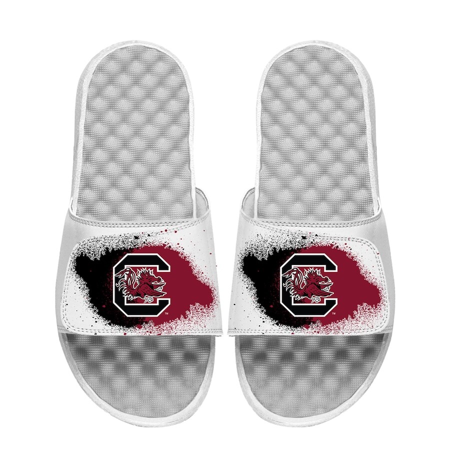 

Шлепанцы ISlide South Carolina Gamecocks, белый