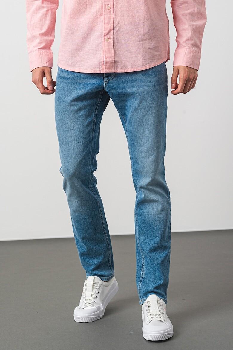 

Узкие джинсы Scanton с потертым эффектом Tommy Jeans, синий
