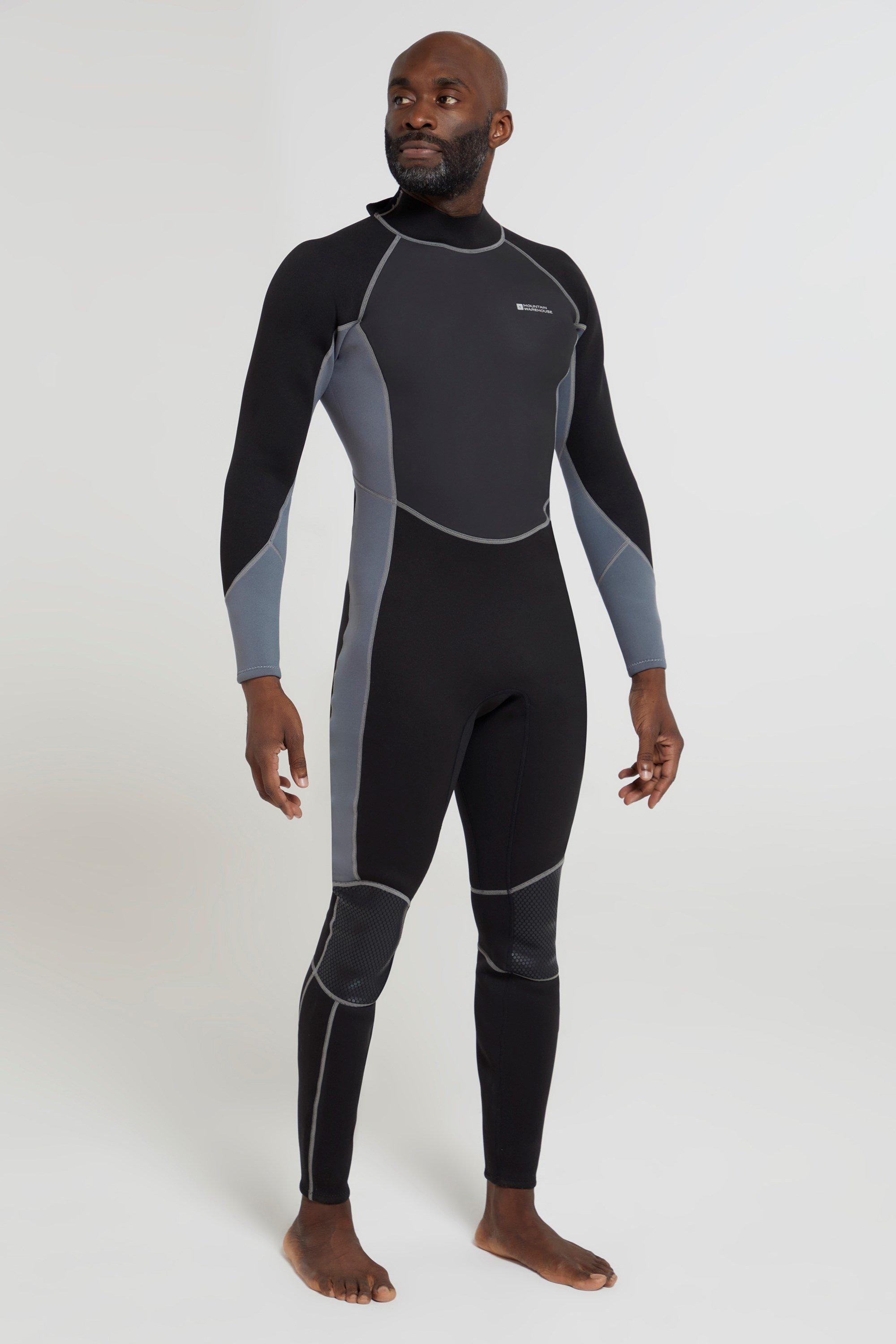 Полный гидрокостюм Contour Fit с регулируемой застежкой на шею для мужчин Mountain Warehouse, серый цена и фото