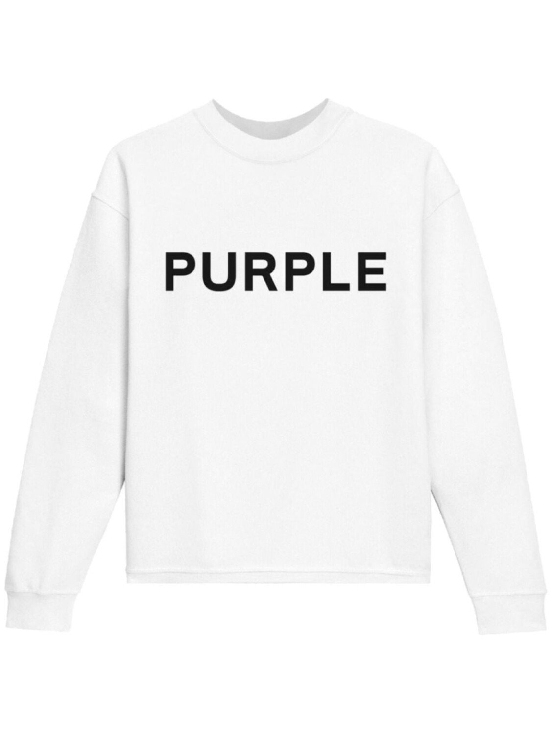 

Purple Brand флисовая толстовка с логотипом, белый