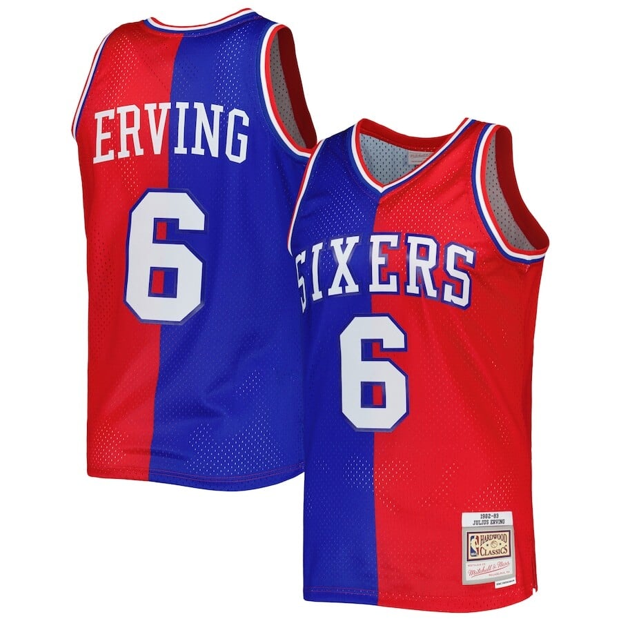 

Джерси Mitchell & Ness Philadelphia 76Ers, роял