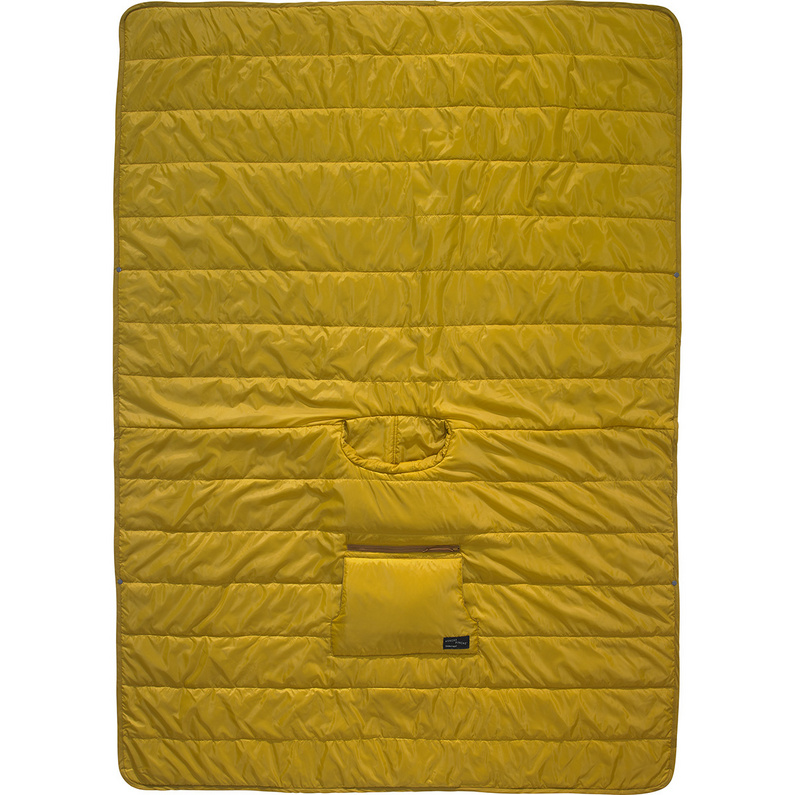 ab fabio кварцарос el daibloer незаменимое долговечное уютное одеяло roll 17 дюймов плечевой рюкзак винтажный летний лагерь винтаж Хончо Пончо Therm-A-Rest, желтый