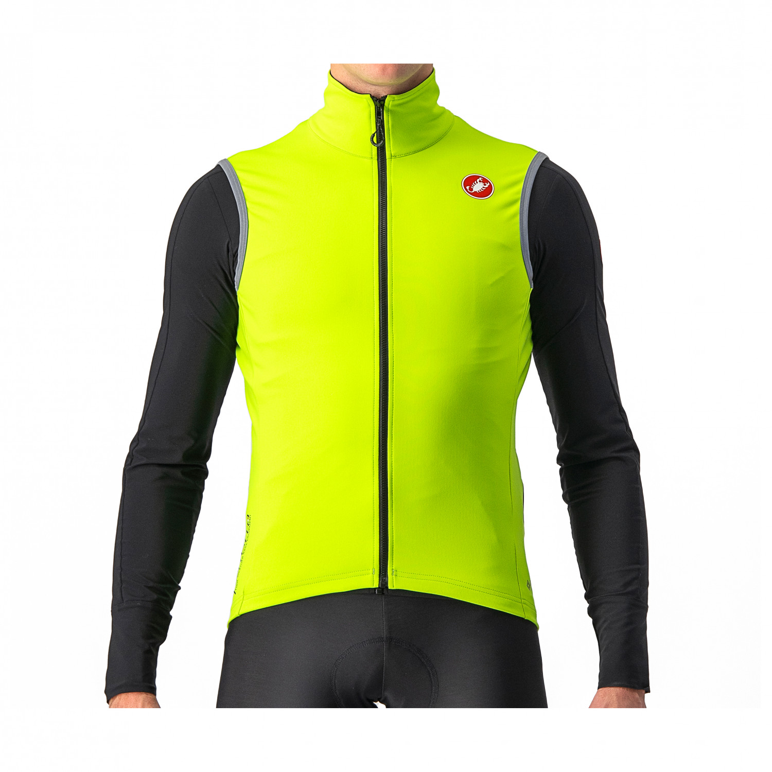 Велосипедный жилет Castelli Perfetto RoS 2 Vest, цвет Electric Lime