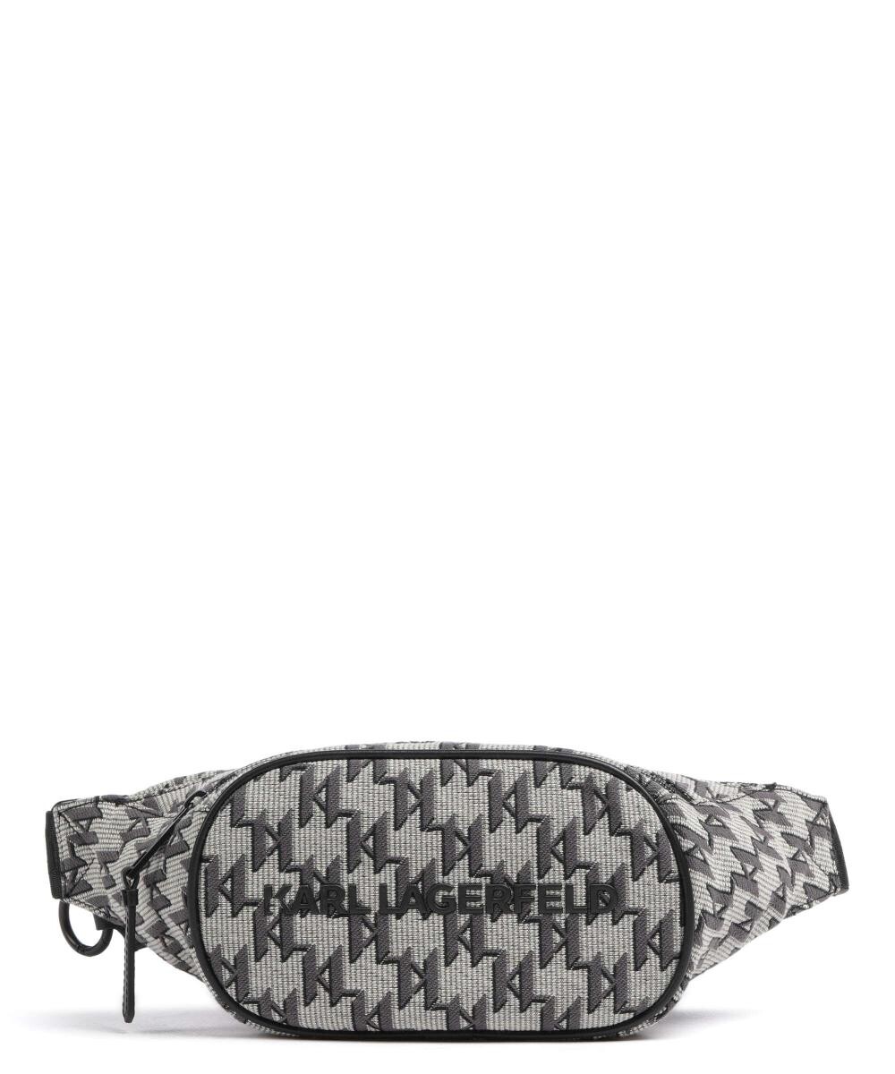 

Поясная сумка Monogram, хлопок Karl Lagerfeld, бежевый