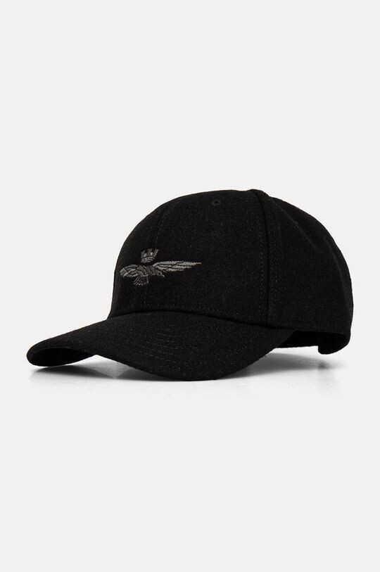 

Шерстяная бейсболка Aeronautica Militare, черный