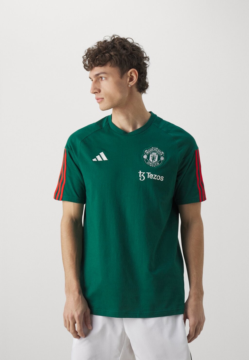 

Спортивная футболка Manchester United Training Adidas, цвет geen/rot