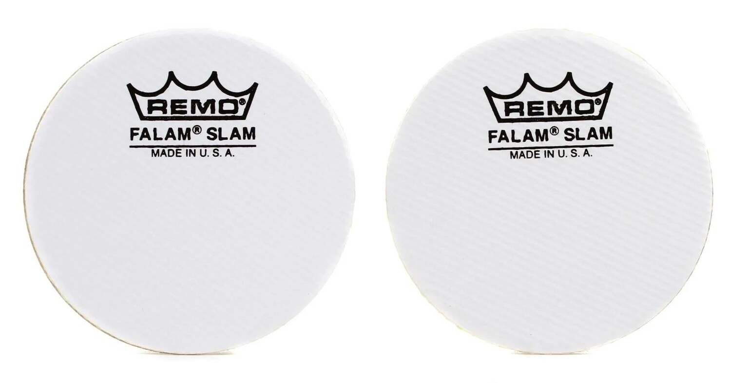 

Remo Falam Slam Pad — одинарный удар 2 1/2 дюйма (2 упаковки)