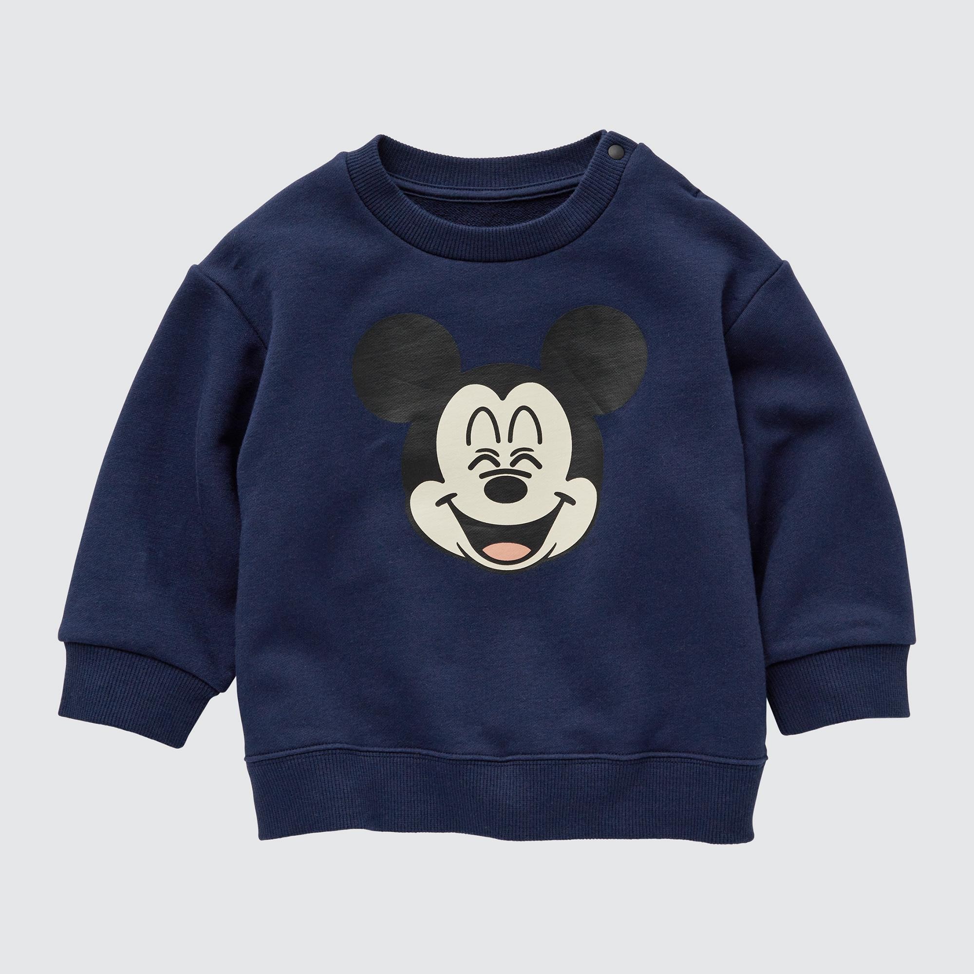 куртка легкая для малышей uniqlo washable zipped темно синий Свитшот UNIQLO Disney Ut для малышей, темно-синий