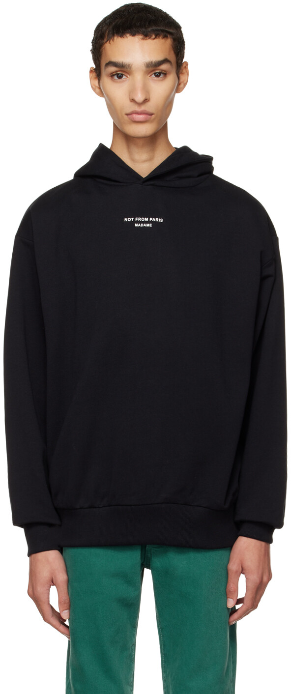 

Худи 'Le Hoodie Classique NFPM' черного цвета Drôle De Monsieur