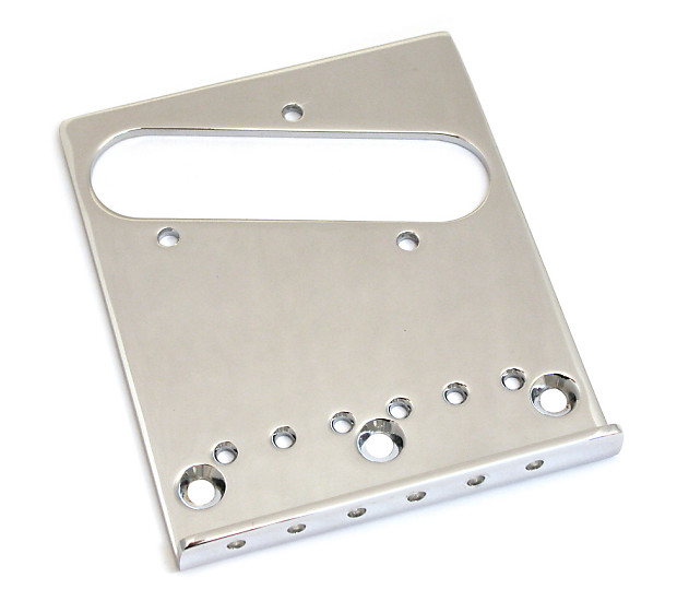 Fender 002-8184-000 Chrome American Series '86-07 Telecaster/Tele Bridge Plate - фото