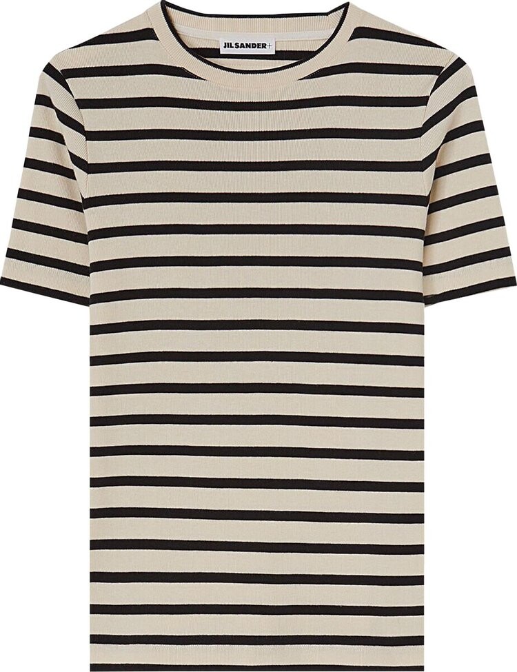 

Футболка Jil Sander Stripe T-Shirt 'Beige/Black', черный