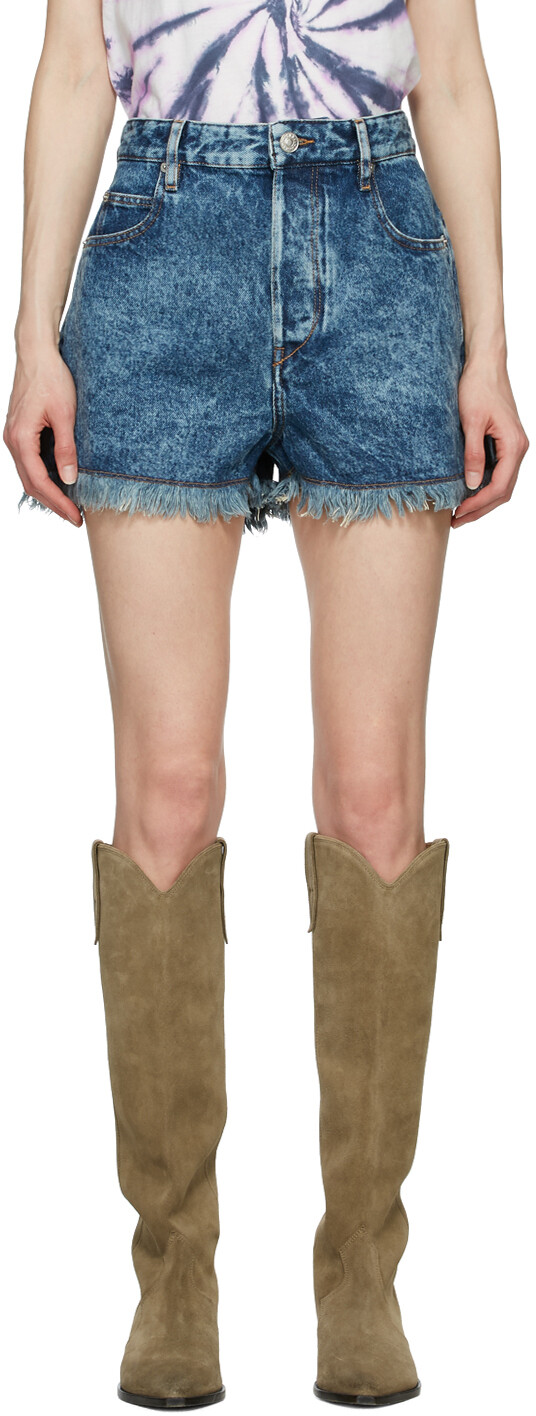

Синие шорты Lesiasr Isabel Marant Etoile