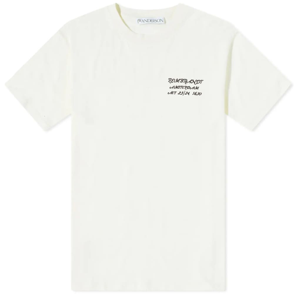 

Футболка JW Anderson Rembrandt Oversized Tee, Белый