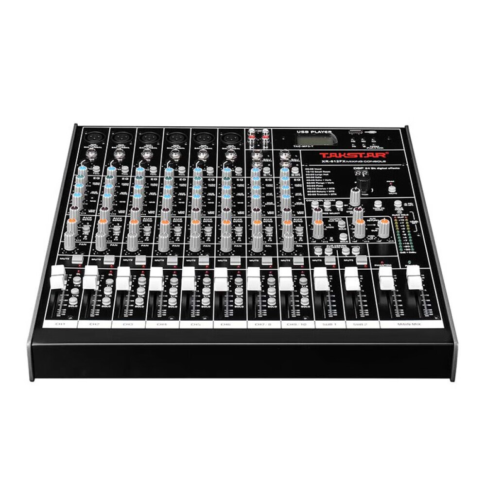 

Микшер Desheng XR-612FX 12-канальный