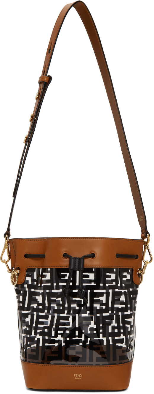 

Черно-коричневая сумка Mon Trésor 'Forever Fendi'